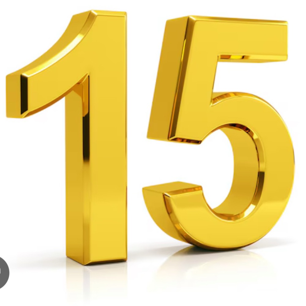 $15